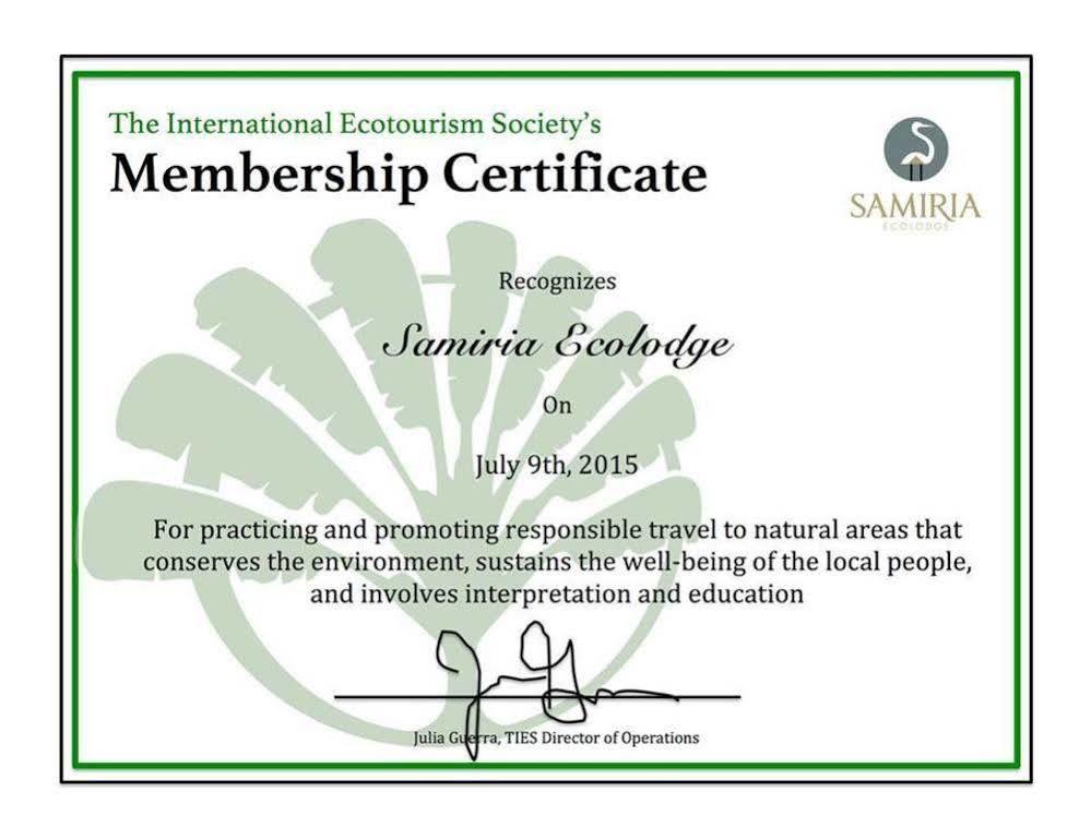 Samiria Ecolodge Iquitos Exteriér fotografie